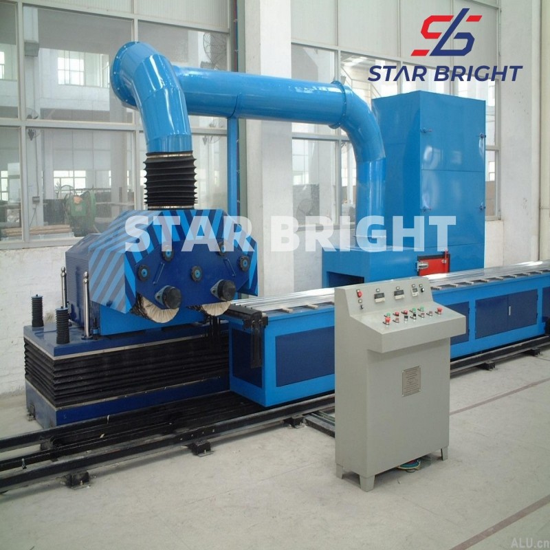 Electric Lifting Mirror Aluminum Profile Buffing Machine high quality